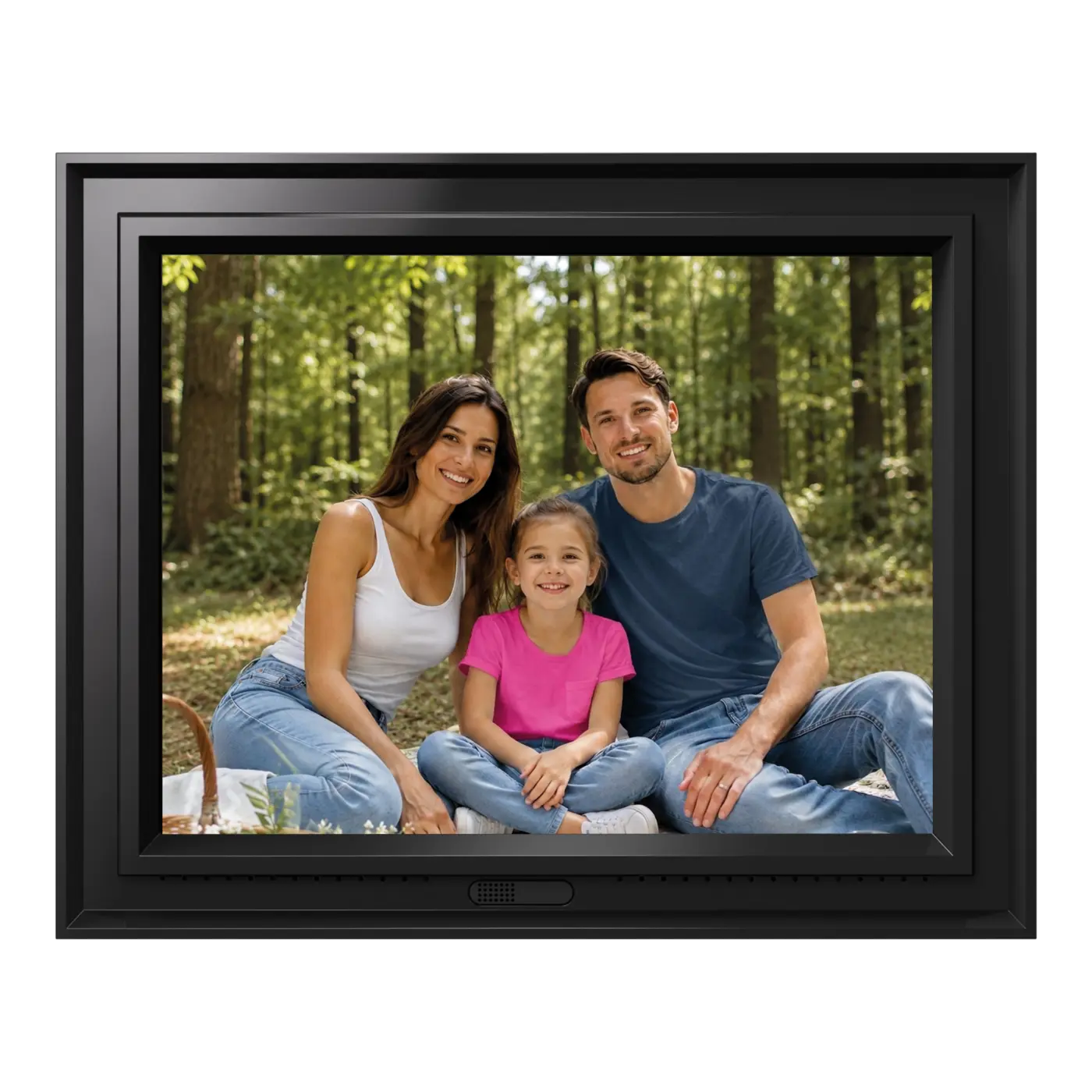 Cadre photo numérique Pix-Star LUX 15 pouces avec Wi-Fi