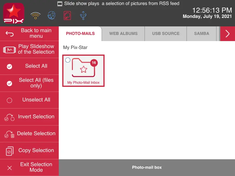 Avvia una presentazione da cartelle o file specifici